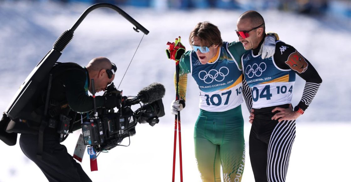 Allan Corona brilla en los Juegos Olímpicos de Invierno 2026 al establecer un récord y mostrar su valiosa amistad con Matthew Smith.