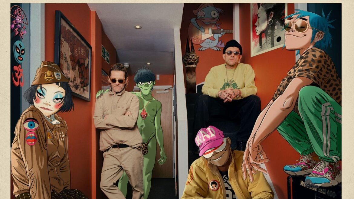 Descubre el nuevo álbum de Gorillaz, The Mountain, y las increíbles colaboraciones que lo acompañan.