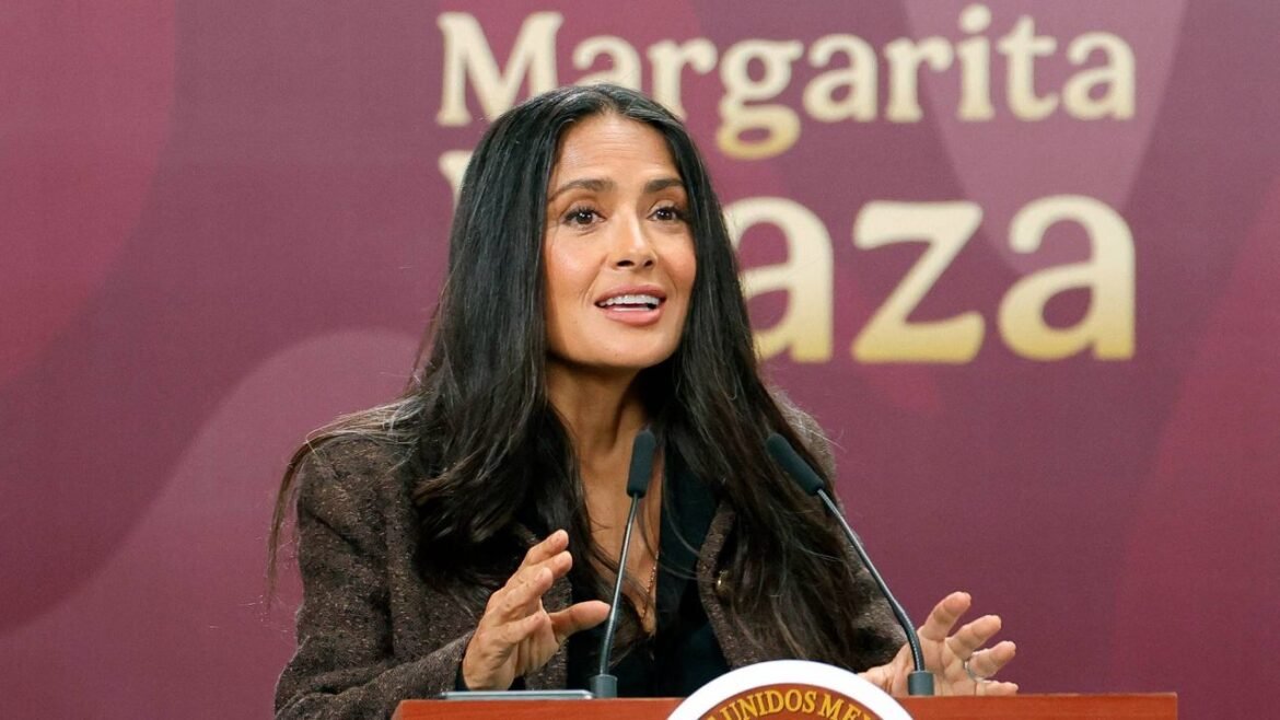 Salma Hayek se reunió con Claudia Sheinbaum, destacando el papel del cine mexicano y el empoderamiento femenino en la industria.