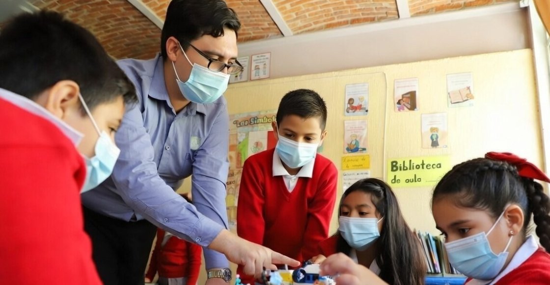 Los cubrebocas son ahora obligatorios en escuelas del Edomex para frenar el aumento de casos de sarampión.