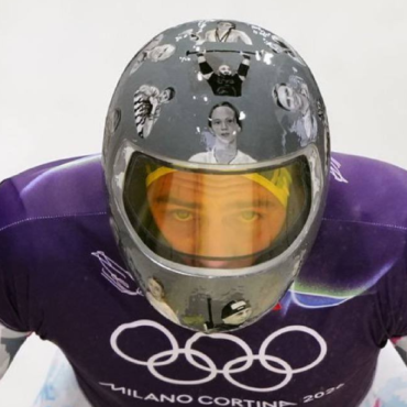 El atleta ucraniano Vladyslav Heraskevych fue expulsado de los Juegos Olímpicos de Invierno por su casco controvertido.